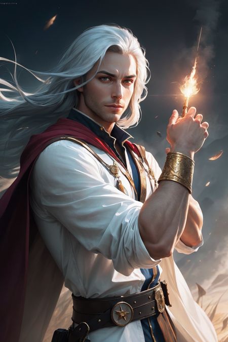 3978530535-3314572638-photorealistic photo of a handsome young male wizard, white wizard shirt with golden trim, white robe moving in the wind, long w.png